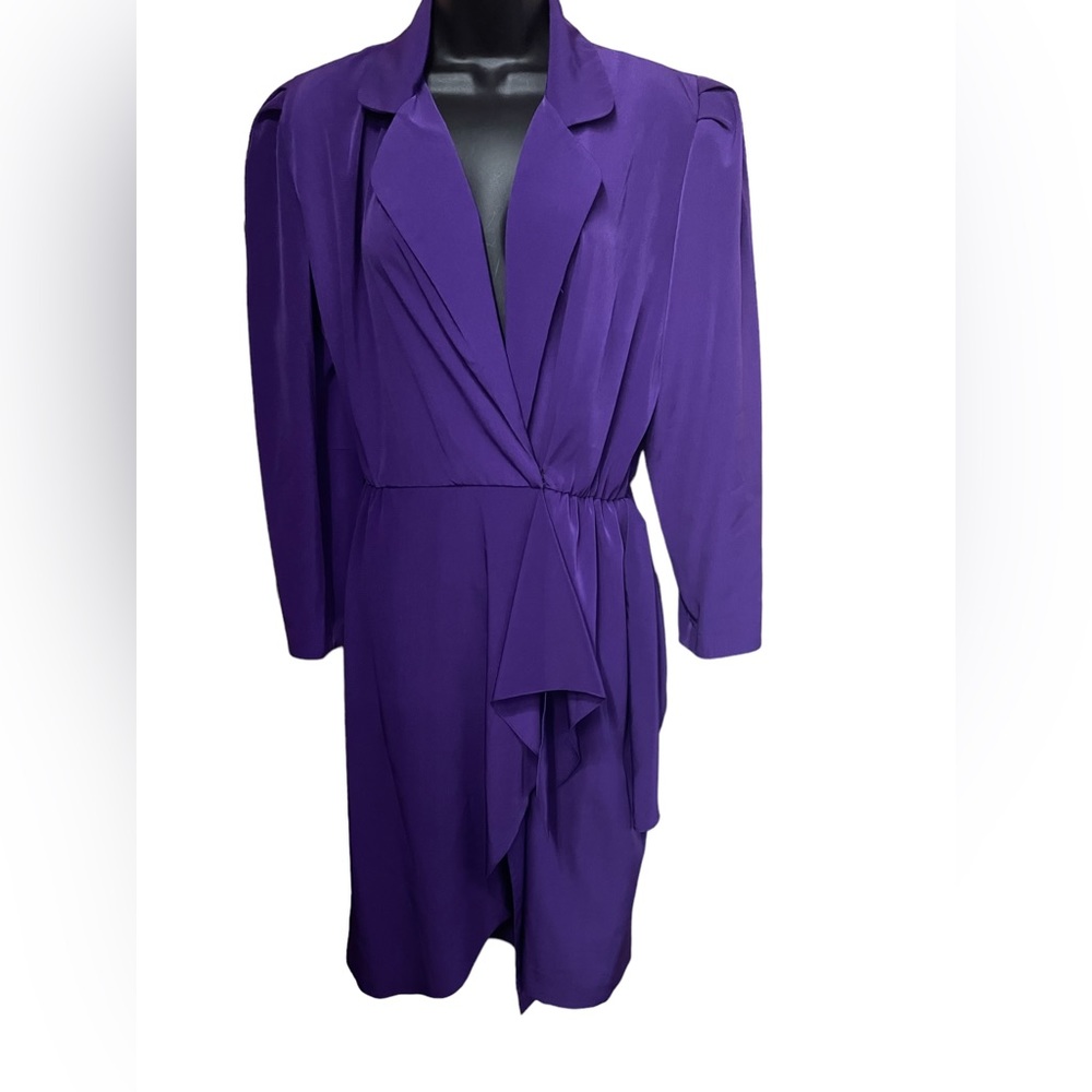 Petite for Maggie purple dress